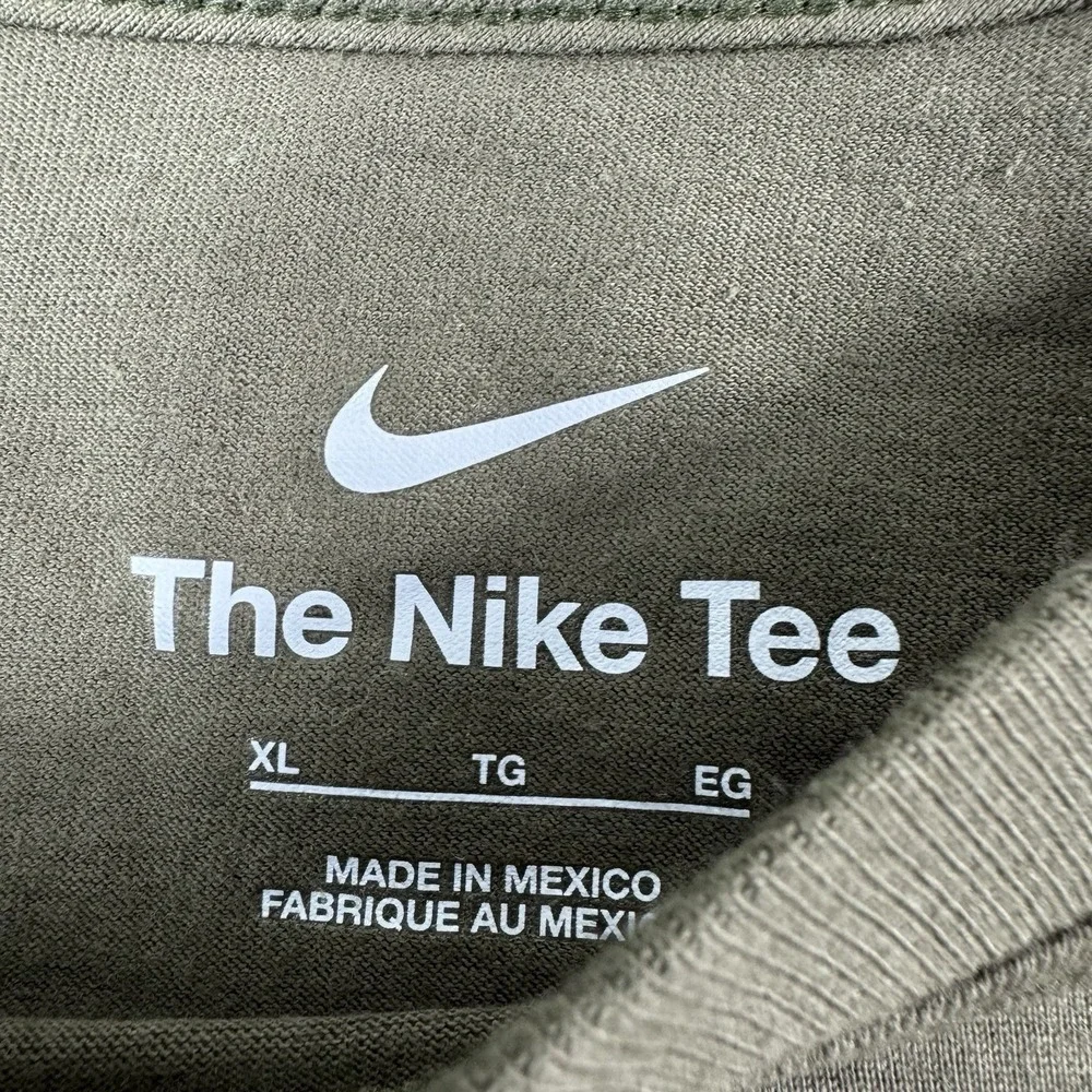 NWT Nike Air Force Falcons Military Pack T-Shirt Olive Green/Black Mens XL USA - Picture 3 of 10